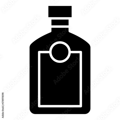 glass bottles icon