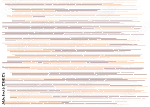 Code on screen vector illustration, flat cartoon coding lines simulation