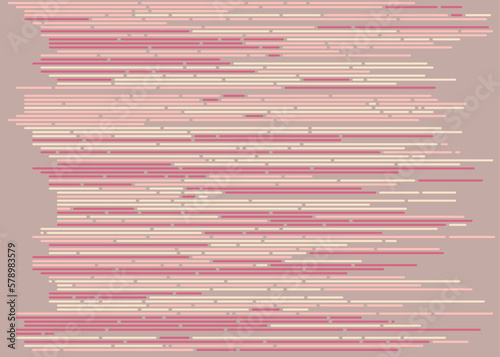 Code on screen vector illustration, flat cartoon coding lines simulation