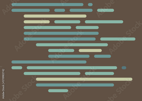 Code on screen vector illustration, flat cartoon coding lines simulation