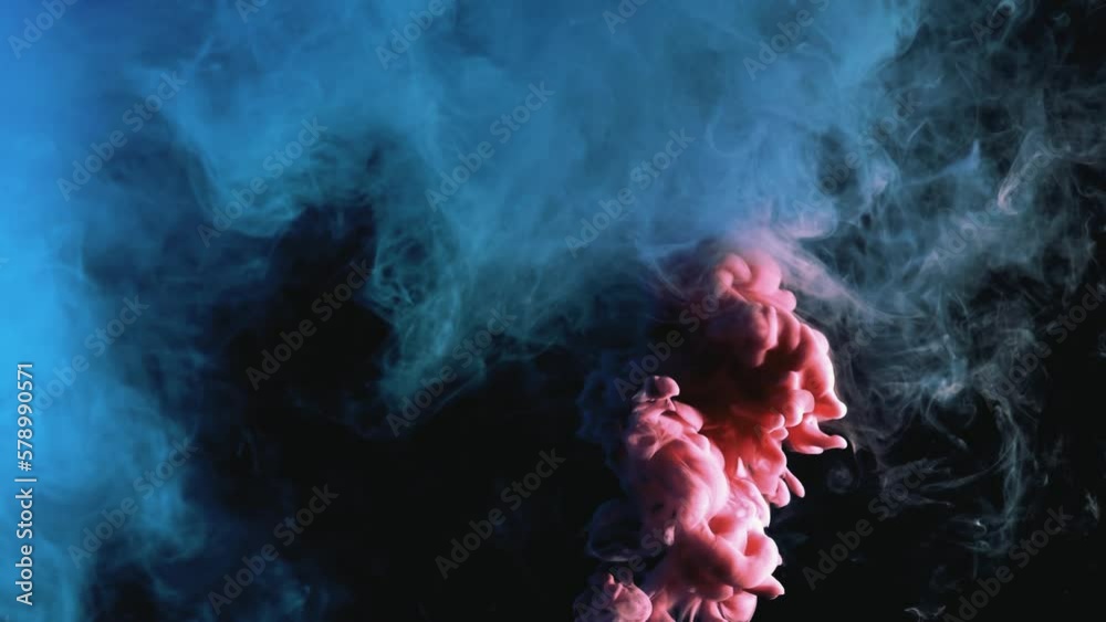 Abstract moving fluid. Visual illusions, moving waves. Psychedelic abstraction for hypnosis. 