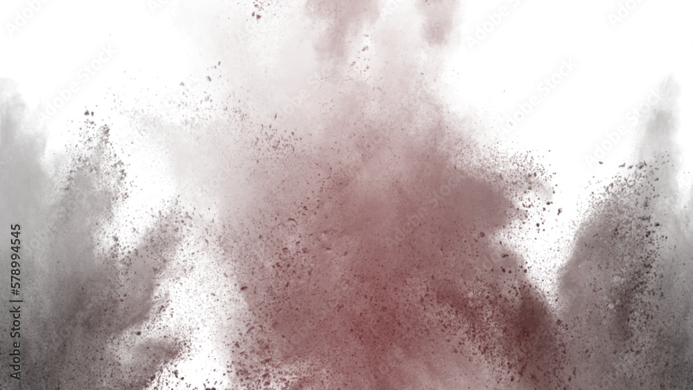 abstract powder explosion isolated on white background. splatter background. close up of multicolor dust particle splash isolated on white background abstract powder explosion isolated on white background. splatter background. close up of multicolor dust particle splash isolated on white background