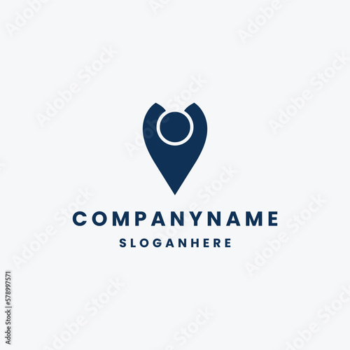 Free Download People abstract logo template vector illustration design - GFXLoad