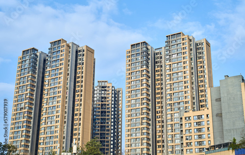 High-rise buildings in Chengdu  China
