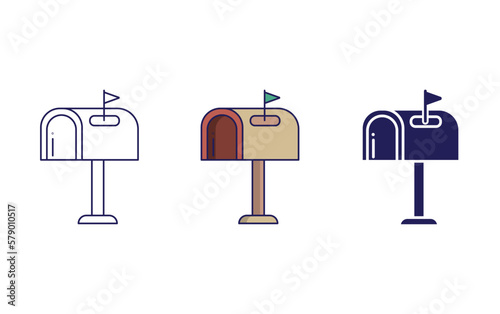 mailbox vector icon