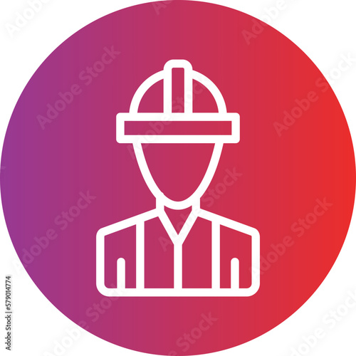Vector Design Engineer Icon Style