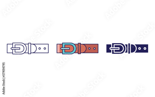 Belt vector icon