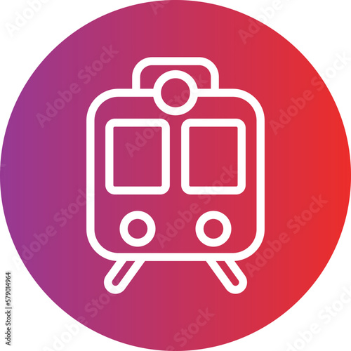 Vector Design Train Icon Style