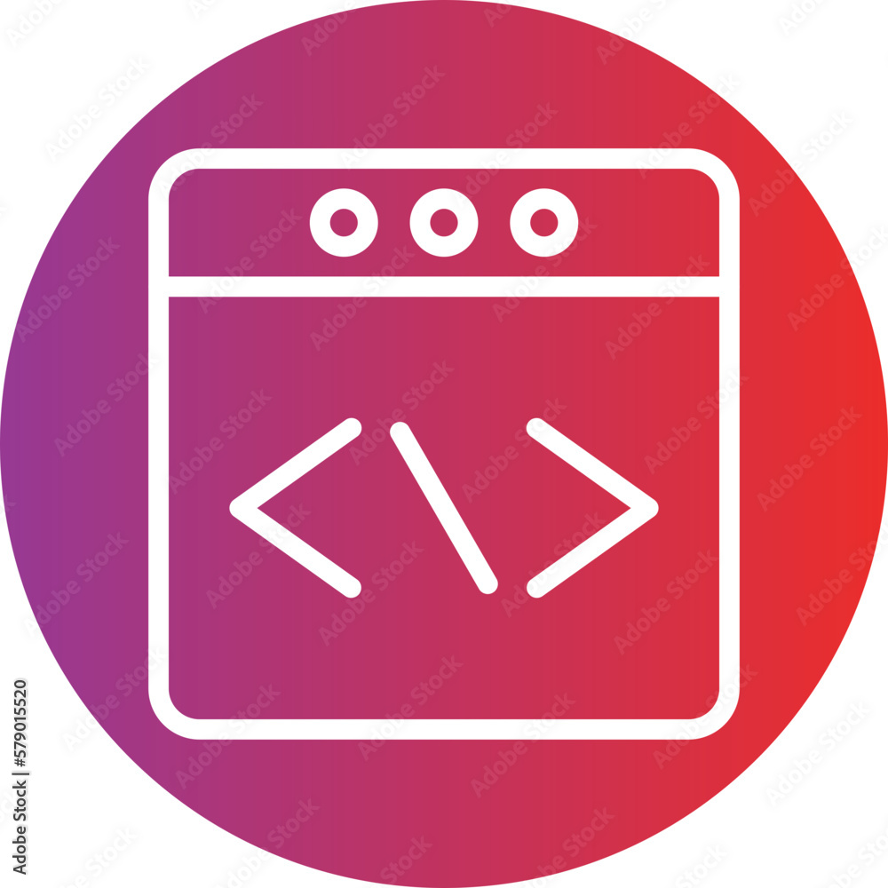 Vector Design Web Programming Icon Style Vector Design Web Programming Icon Style