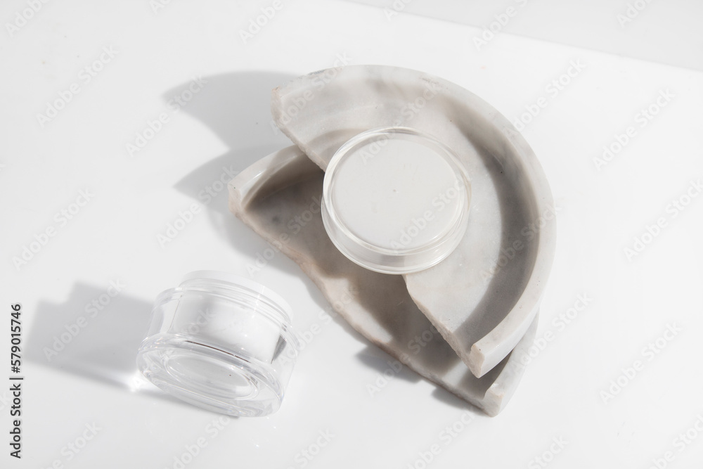 makeup cosmetic medical skin care, a mockup for cream lotion bottle product, packaging on white background makeup cosmetic medical skin care, a mockup for cream lotion bottle product, packaging on white background