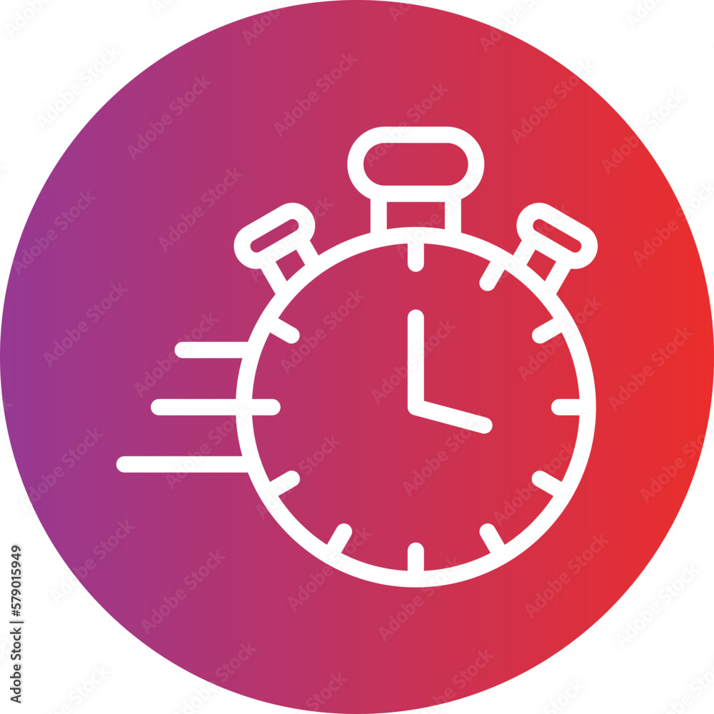 Vector Design Fast Time Icon Style Vector Design Fast Time Icon Style