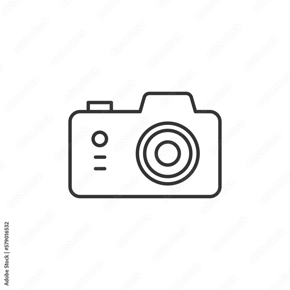 Camera icon. Photography symbol modern, simple, vector, icon for website design, mobile app, ui. Vector Illustration Camera icon. Photography symbol modern, simple, vector, icon for website design, mobile app, ui. Vector Illustration