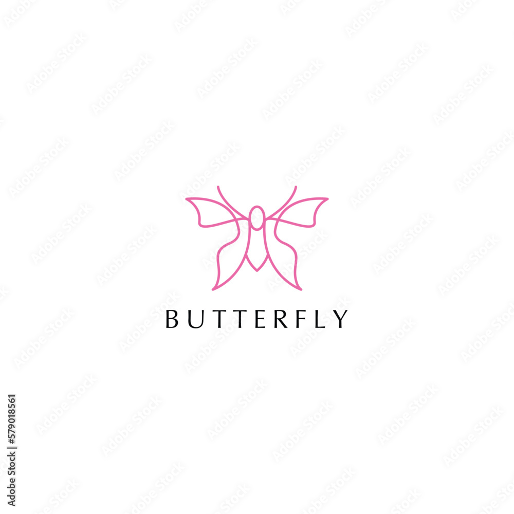 Butterfly Logo design abstract vector template Butterfly Logo design abstract vector template