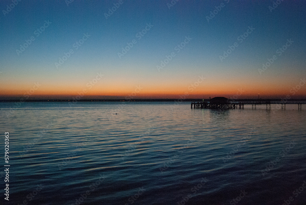 Obraz premium sunset over the sea