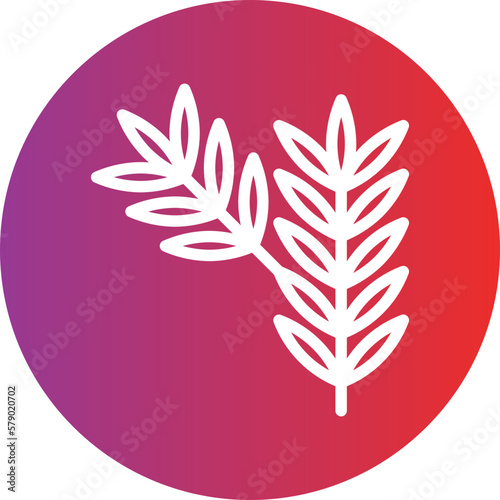 Vector Design Rosemary Icon Style