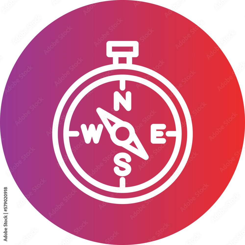 Vector Design Compass Icon Style Vector Design Compass Icon Style