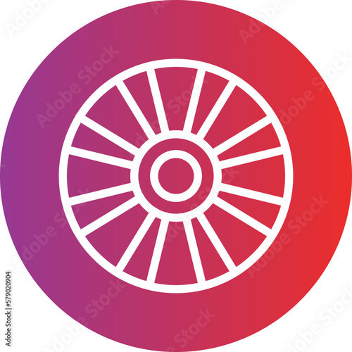 Vector Design Compact Disk Icon Style