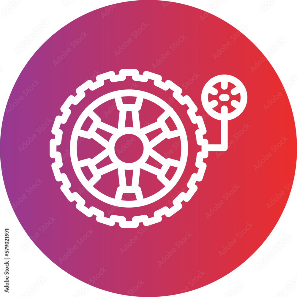 Vector Design Tyre Pressure Icon Style Vector Design Tyre Pressure Icon Style