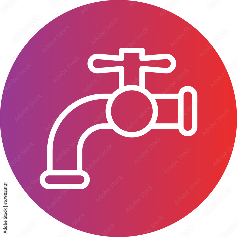 Vector Design Faucet Icon Style Vector Design Faucet Icon Style