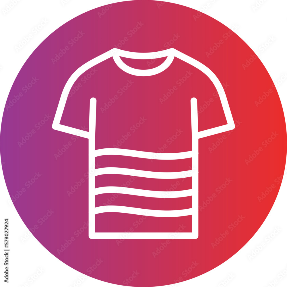 Vector Design Tshirt Icon Style Vector Design Tshirt Icon Style