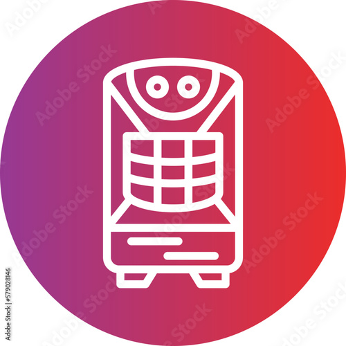 Vector Design Air Cooler Icon Style