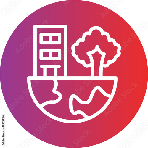 Vector Design Biosphere Icon Style