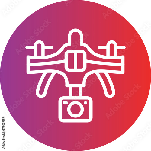 Vector Design Drone Icon Style