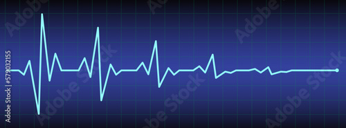 ecg, ekg monitor with cardio diagnosis illustration. Heart rhythm line vector design to use in healthcare, healthy lifestyle, medicine, ekg, ecg concept illustration projects.
