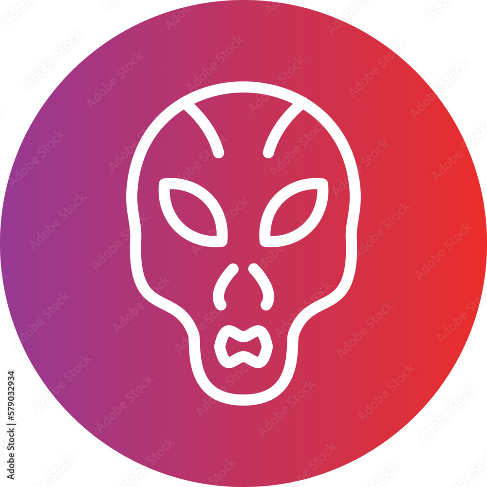 Vector Design Extraterrestrial Icon Style Vector Design Extraterrestrial Icon Style