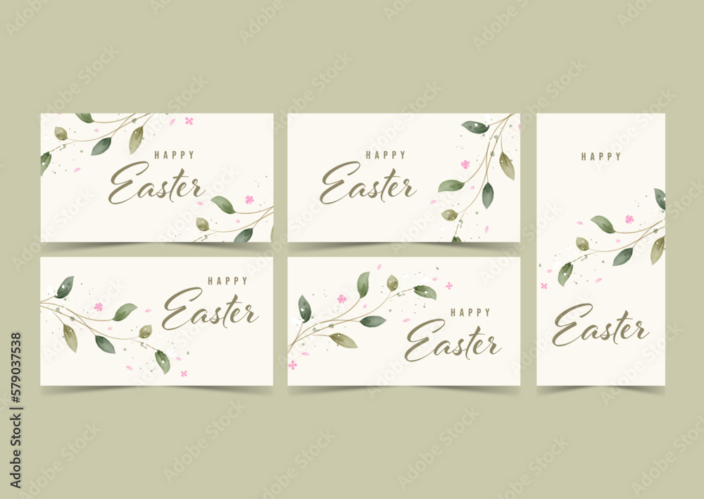 Happy easter card template in rustic style. concept cover. A set of greeting cards. Happy easter card template in rustic style. concept cover. A set of greeting cards.