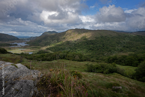 ireland, ring of Kerry, westcoast, mystical landscapes, valley, clouds,  © A