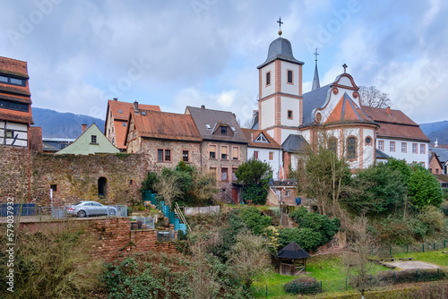 Town of Four Castles Neckarsteinach, Hesse, Germany photo