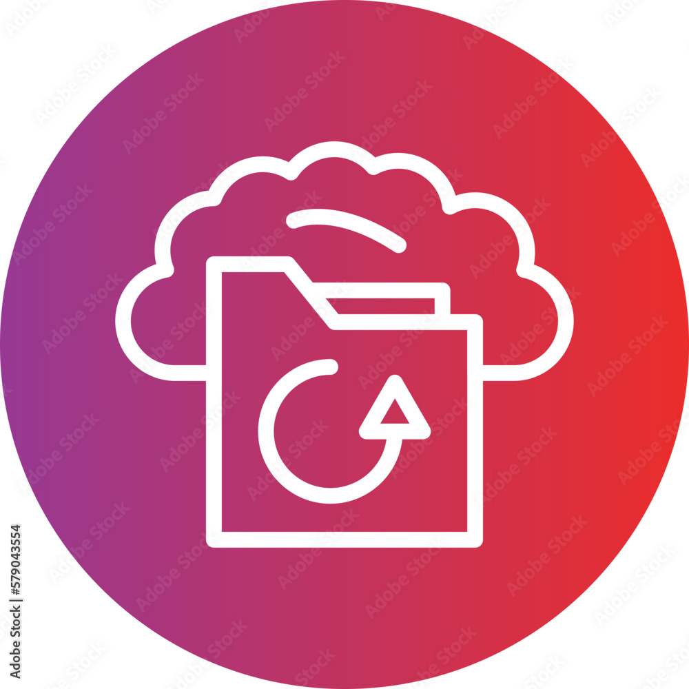 Vector Design Backup Icon Style Vector Design Backup Icon Style