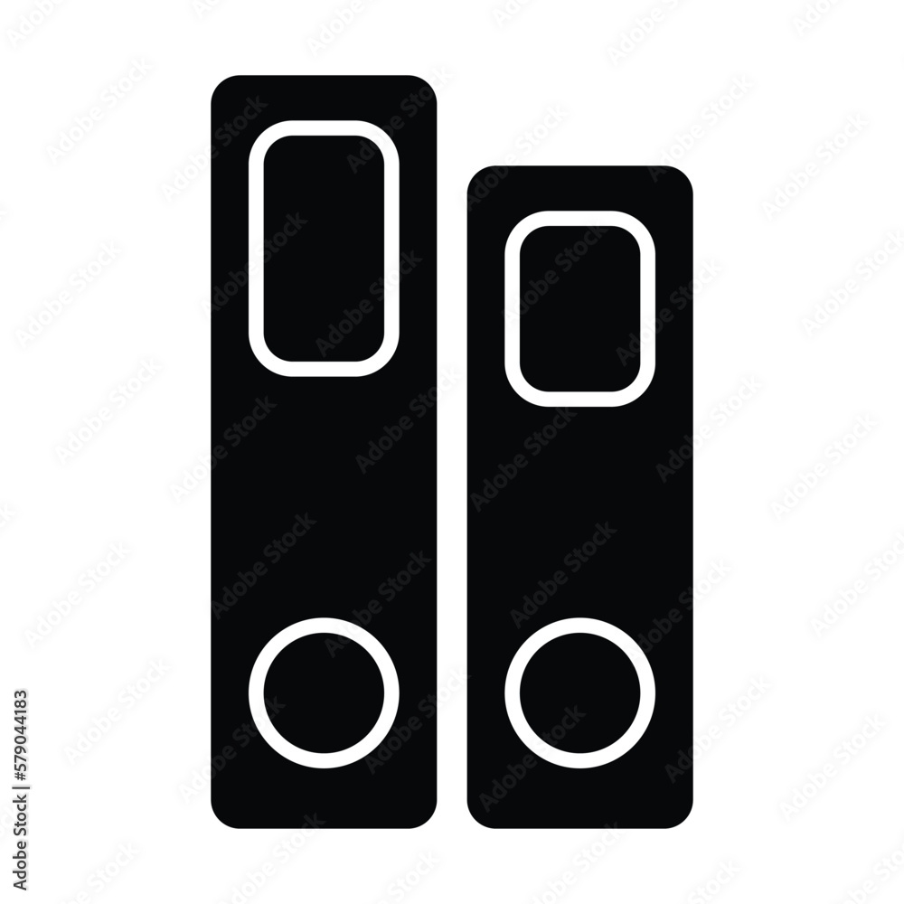 folder icon, file vector, office illustration folder icon, file vector, office illustration