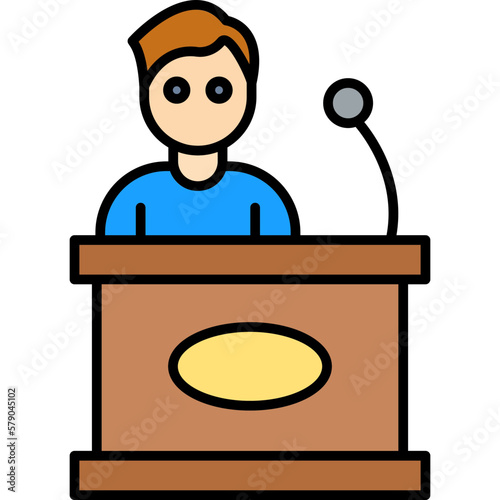 Politician Icon