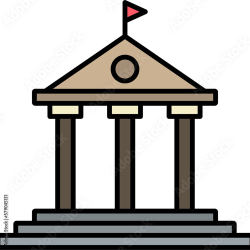 Government Building Icon