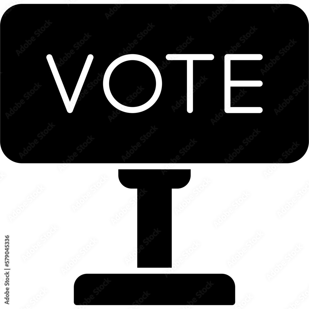 Placard Icon Placard Icon
