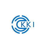 KKI letter logo design. KKI creative initial letter logo concept. KKI letter design 