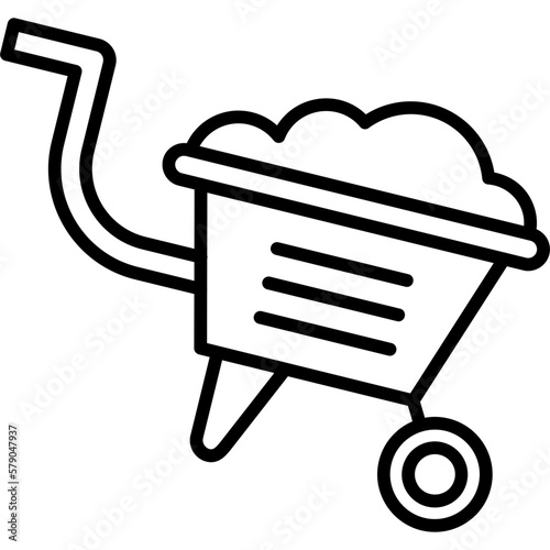 Wheel Barrow Icon