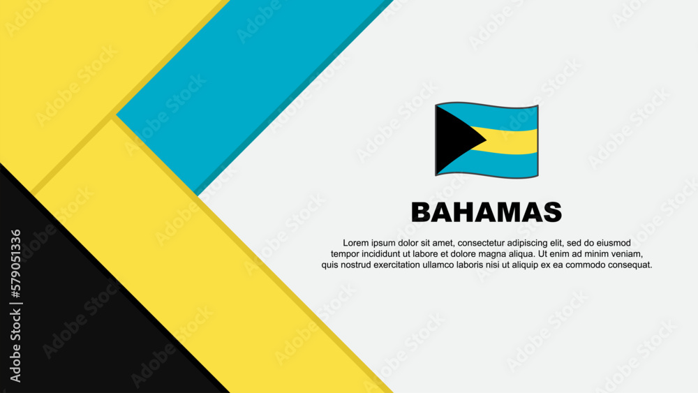 Bahamas Flag Abstract Background Design Template. Bahamas Independence Day Banner Cartoon Vector Illustration. Bahamas Illustration Bahamas Flag Abstract Background Design Template. Bahamas Independence Day Banner Cartoon Vector Illustration. Bahamas Illustration
