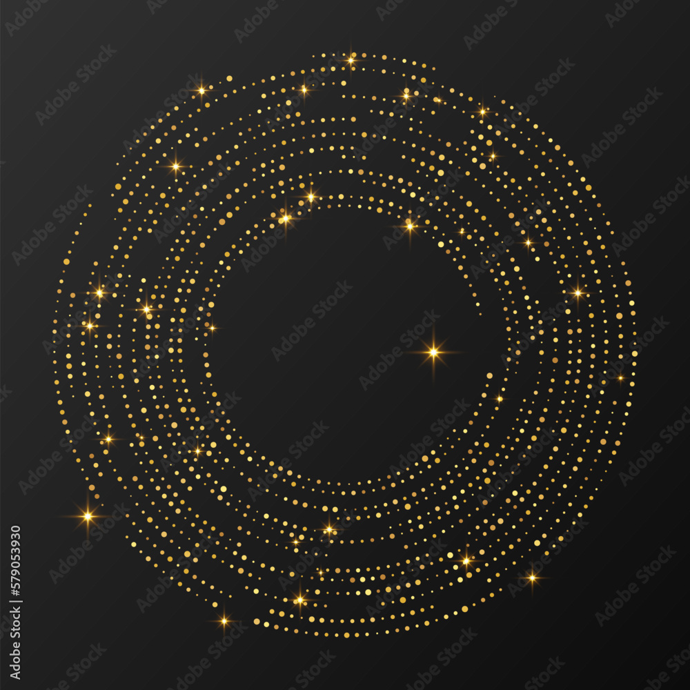 Abstract gold glowing halftone dotted background Abstract gold glowing halftone dotted background