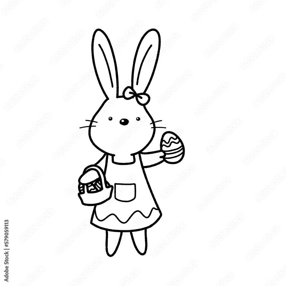 Obraz premium easter rabbits