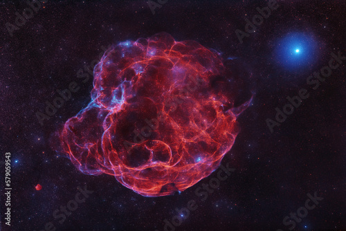 Simeis 147 nebula