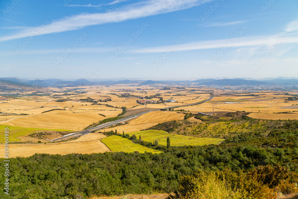 Naklejka premium The way of Saint James track