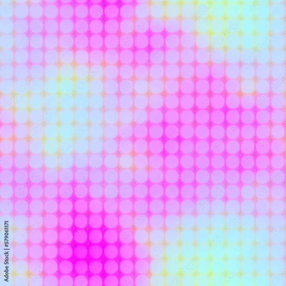 Abstract seamless background with dots, pattern with a pastel color palette, generative ai Abstract seamless background with dots, pattern with a pastel color palette, generative ai