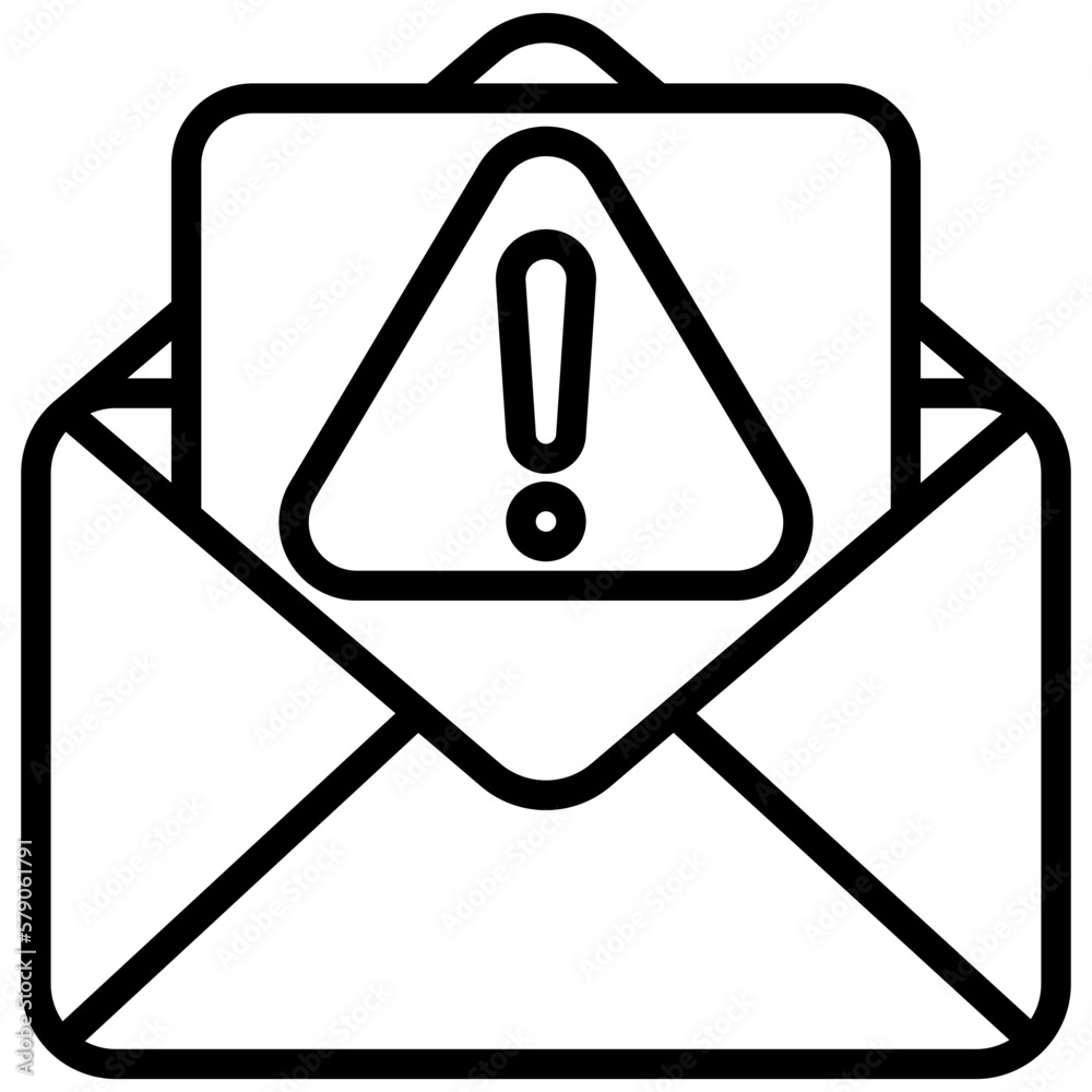 spam alert icon spam alert icon