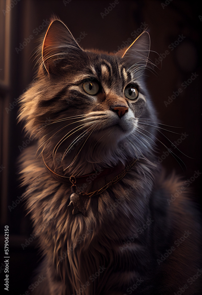 Fototapeta premium Cat pet