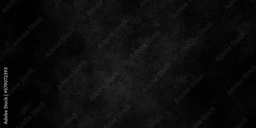 Abstract design with textured black stone wall background. Modern and geometric design with grunge texture, elegant luxury backdrop painting paper texture design .Dark wall texture background .