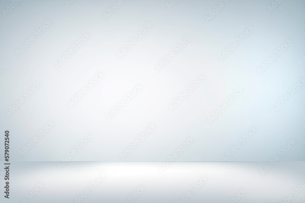 Abstract gray studio gradient wall and floor background empty room with spotlight light for product display, stage, template banner graphic creative, smooth backdrop texture wallpaper, studio space