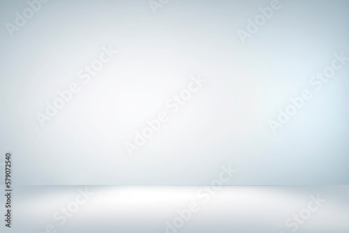 Abstract gray studio gradient wall and floor background empty room with spotlight light for product display, stage, template banner graphic creative, smooth backdrop texture wallpaper, studio space